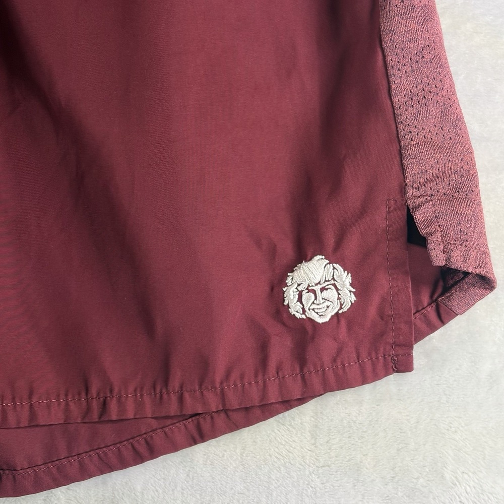 Danny Duncan Athletic Shorts Mens M Burgundy Elastic Waist Merch Polyester - Picture 2 of 8